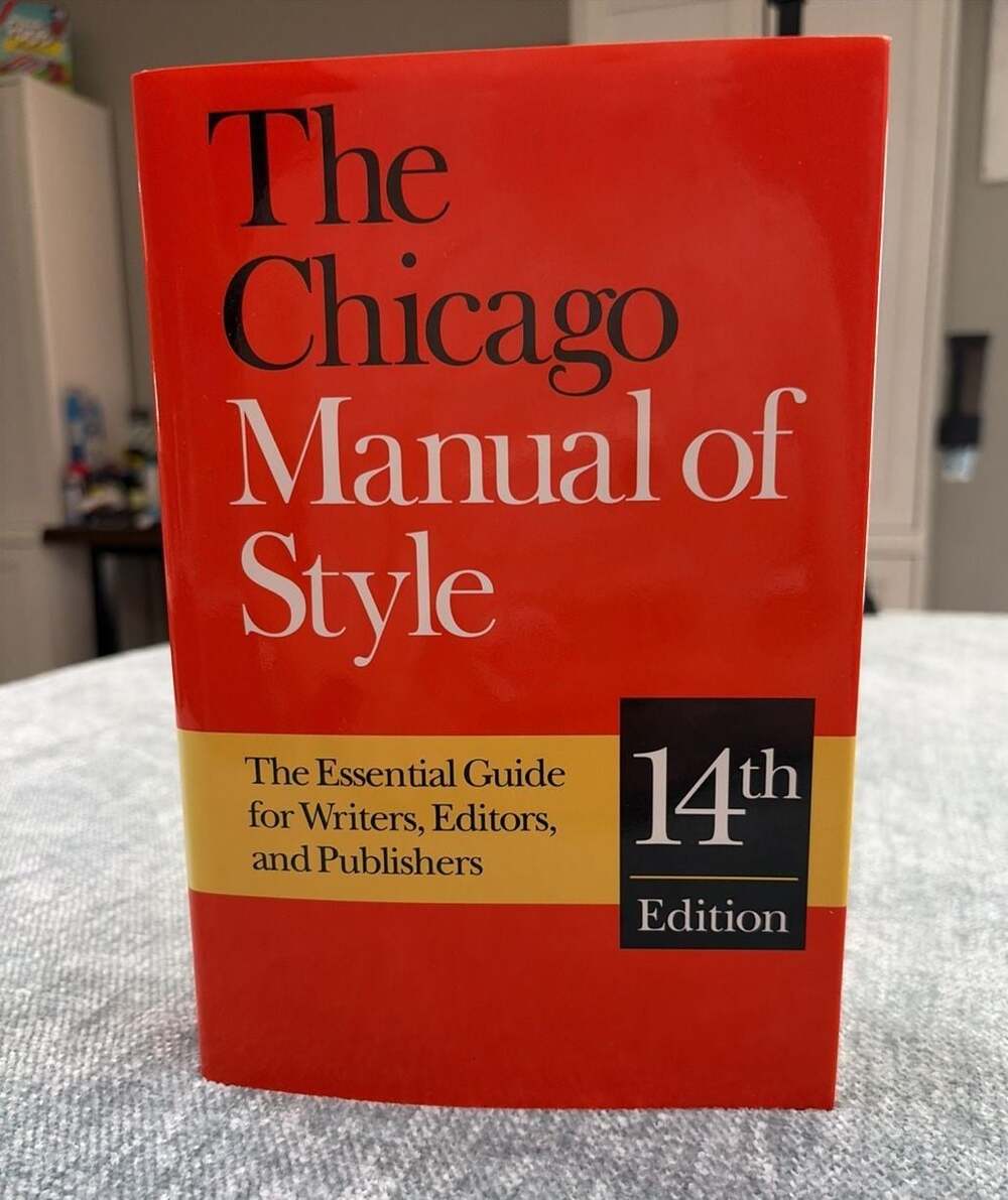 The Chicago Manual of Style 14th Edition Hardcover